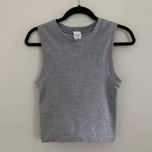Athleta Gray Muscle Tank